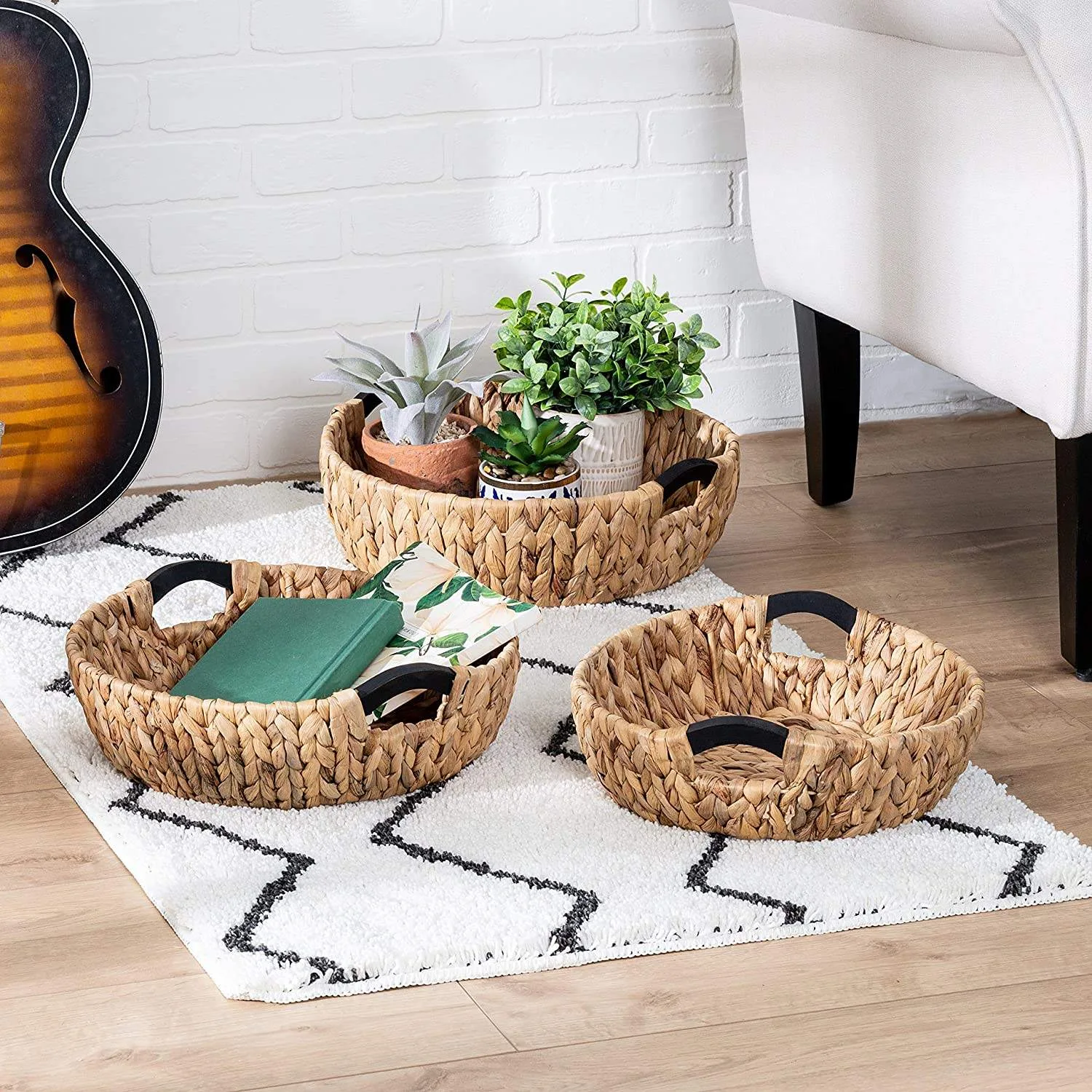 Food-Grade Wicker Storage Basket OEM wooden product